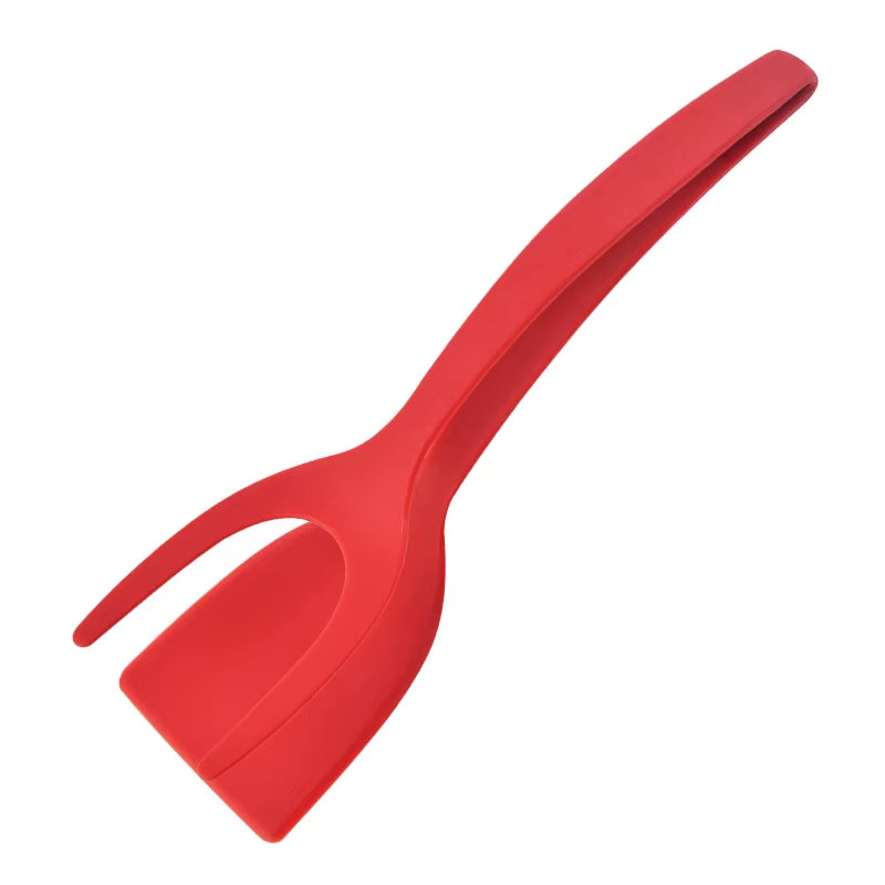 Chef’s 2-in-1 Flip Tongs – Heat-Safe Nonstick Spatula for Everyday Cooking
