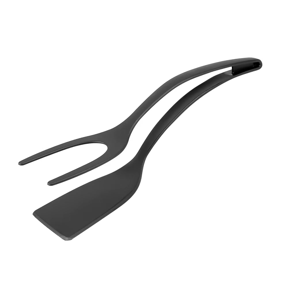 Chef’s 2-in-1 Flip Tongs – Heat-Safe Nonstick Spatula for Everyday Cooking