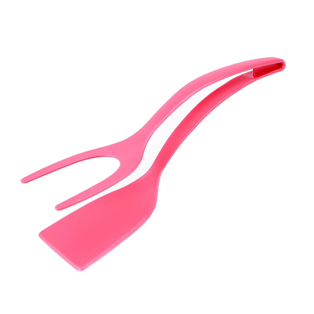 Chef’s 2-in-1 Flip Tongs – Heat-Safe Nonstick Spatula for Everyday Cooking